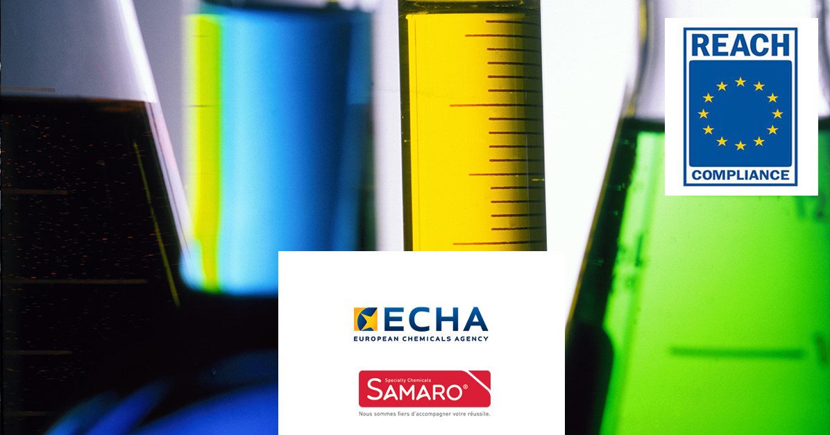 REACh Update of the SVHC list by ECHA 1 new substance has been added