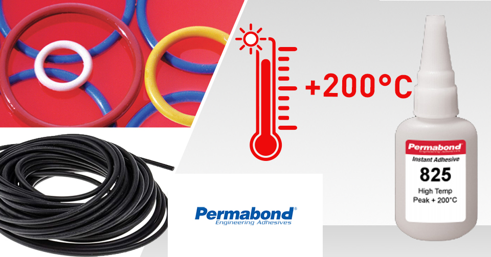 Permabond 825 - Adhesivo de cianocrilato para altas temperaturas